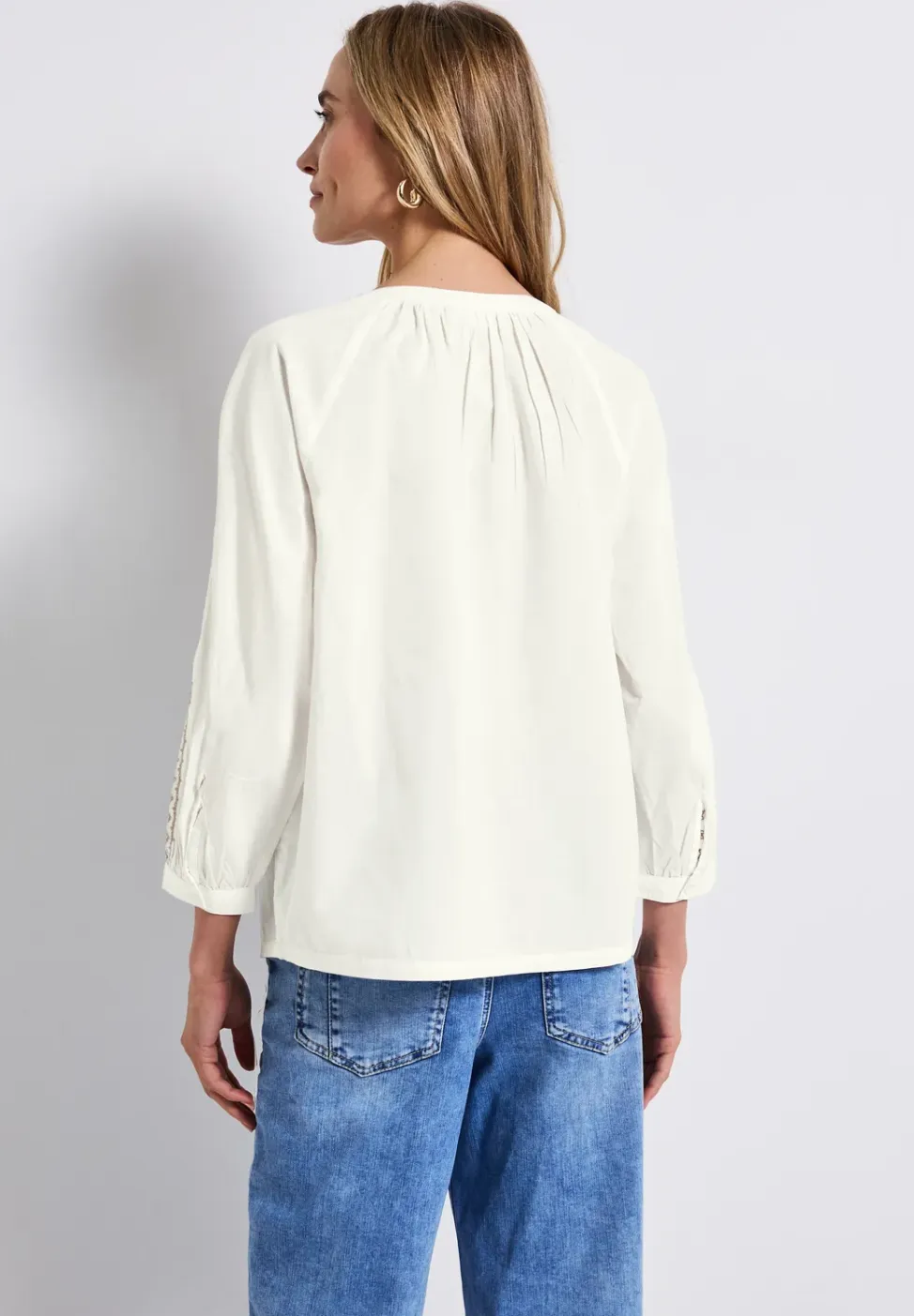 Tuniek met gehaakte details