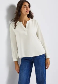 Tuniek met gespleten hals