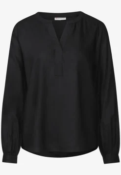 Tuniek met gespleten hals