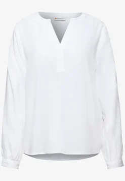 Tuniek met gespleten hals