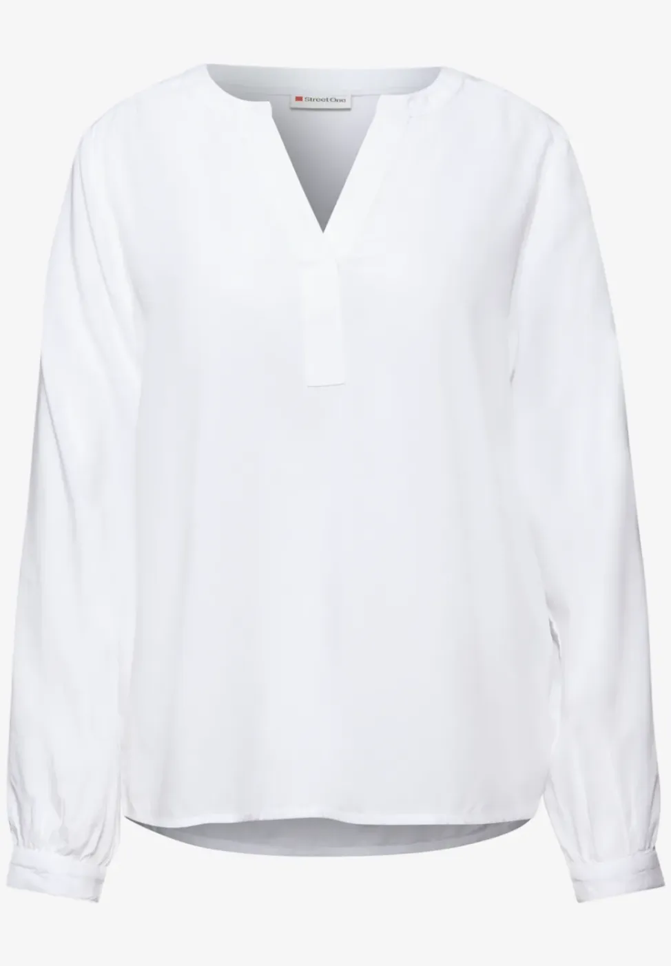Tuniek met gespleten hals
