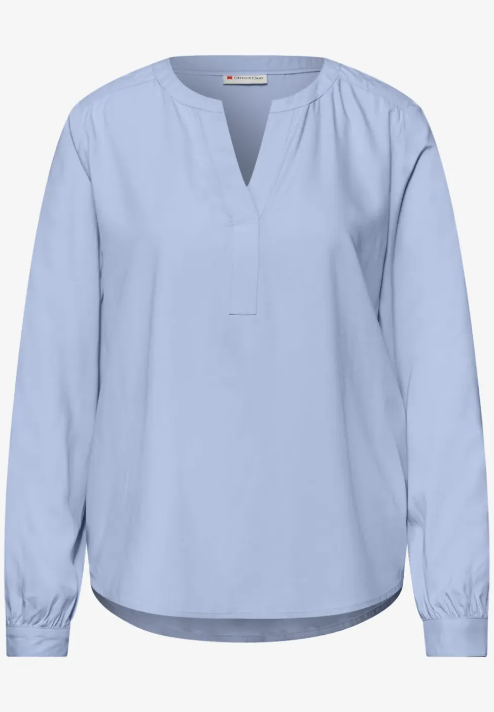 Tuniek met gespleten hals