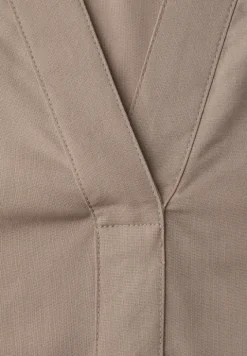 Tuniek met gespleten hals