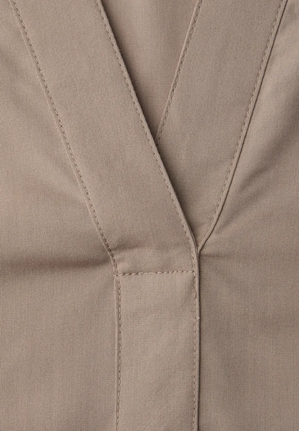 Tuniek met gespleten hals