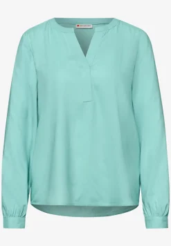 Tuniek met gespleten hals