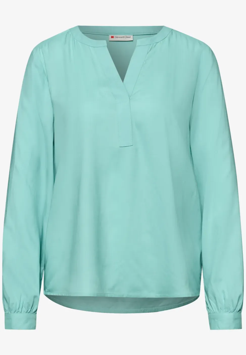 Tuniek met gespleten hals