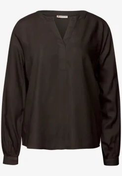Tuniek met gespleten hals