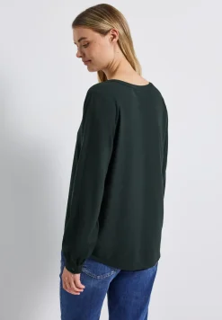 Tuniek met gespleten hals