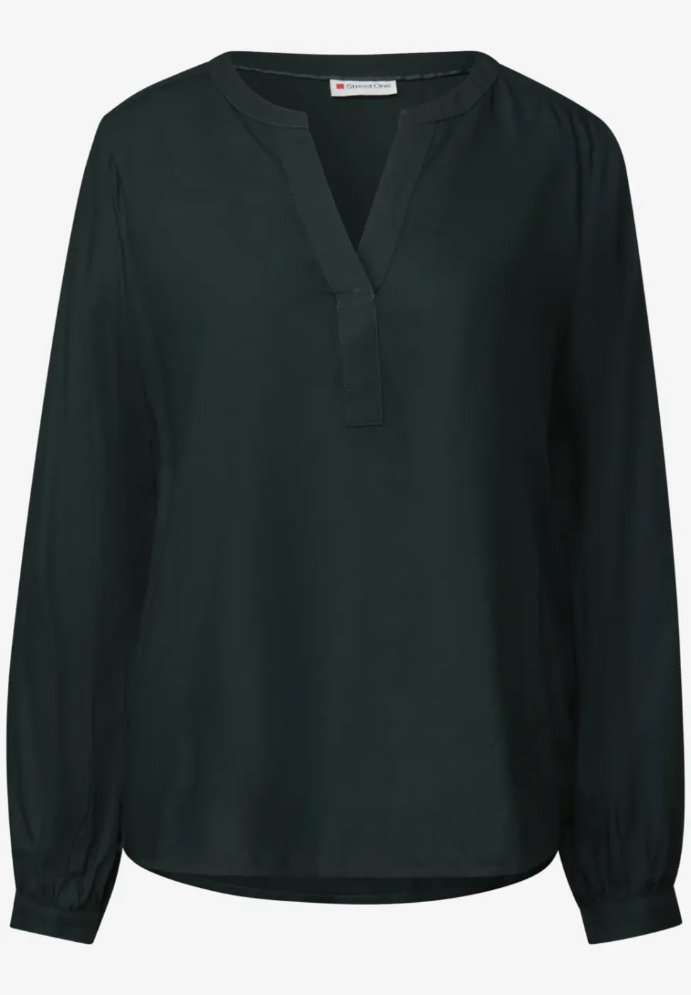 Tuniek met gespleten hals