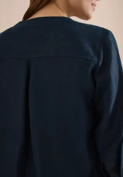 Tuniek met 3/4 mouwen van puur linnen