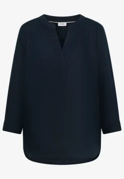 Tuniek met 3/4 mouwen van puur linnen