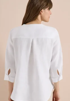 Tuniek met 3/4 mouwen van puur linnen