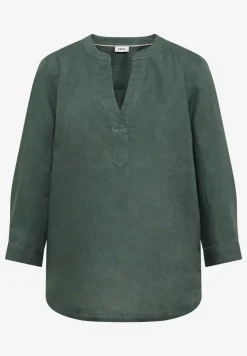 Tuniek met 3/4 mouwen van puur linnen