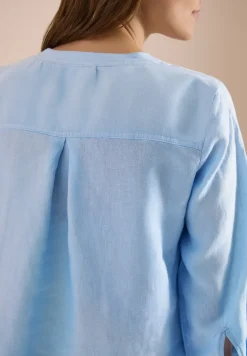 Tuniek met 3/4 mouwen van puur linnen