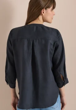 Tuniek met 3/4 mouwen van puur linnen