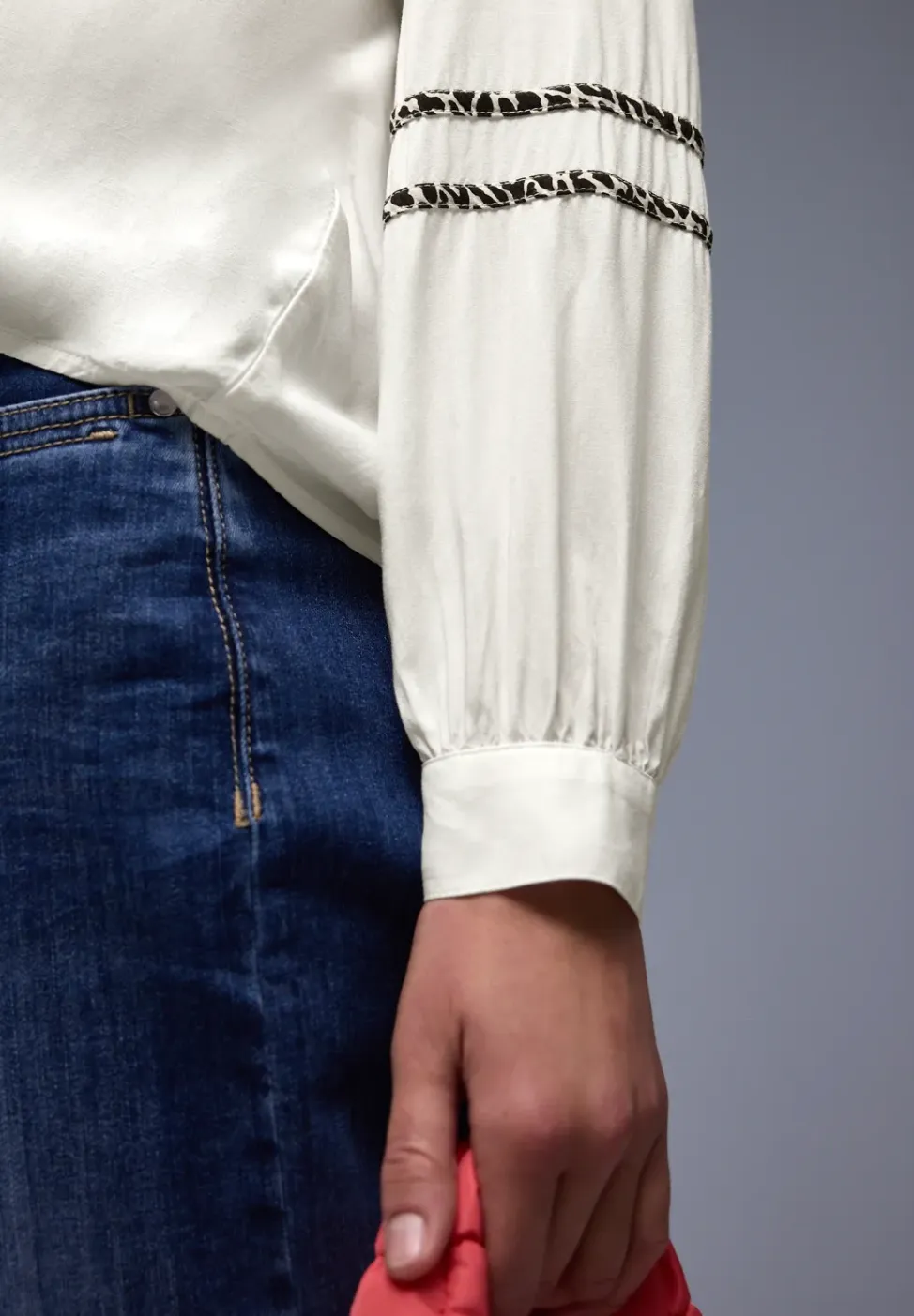 Tuniek met tapedetails