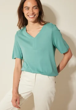 Tuniek T-shirt in effen kleur