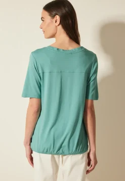 Tuniek T-shirt in effen kleur