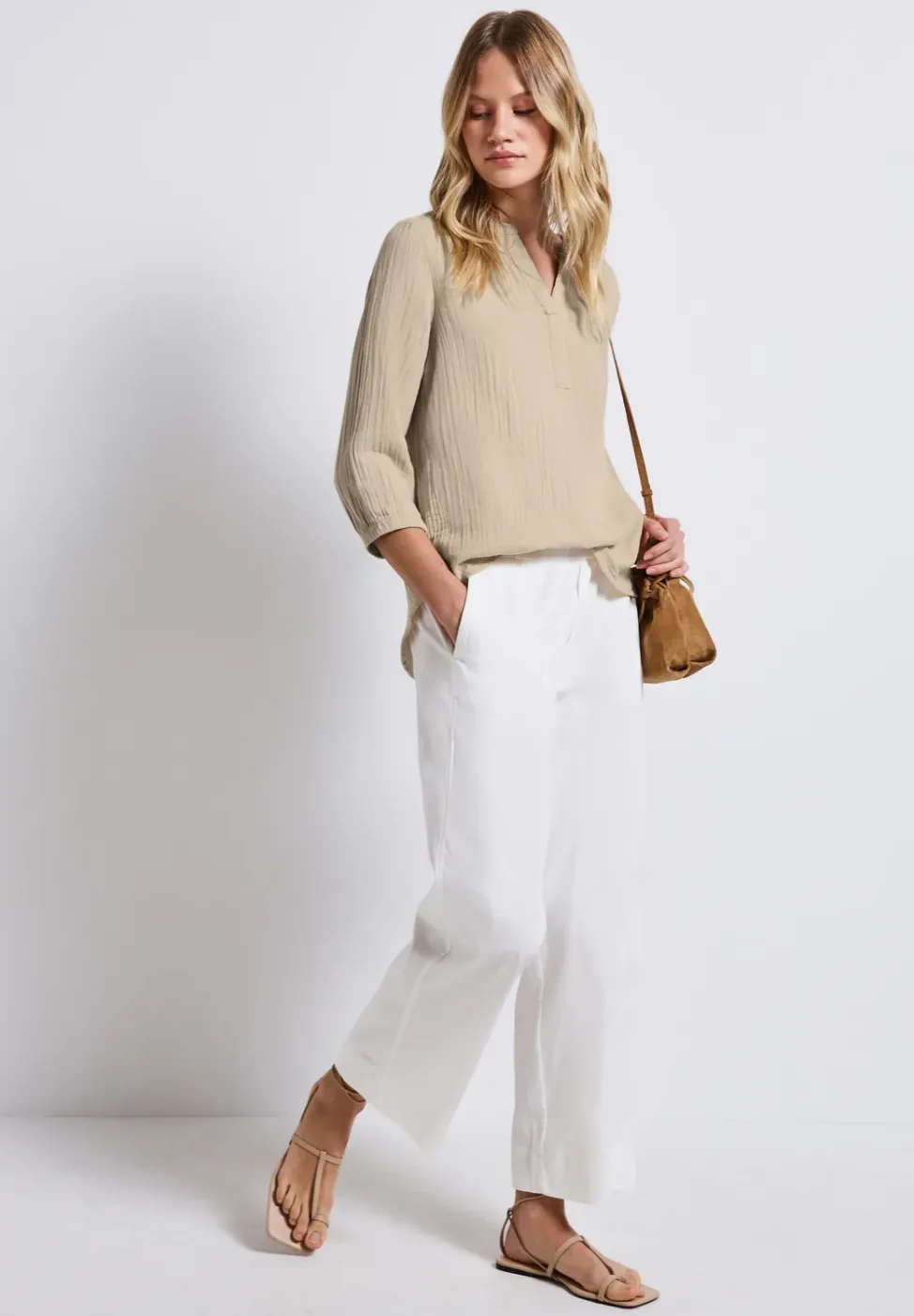 Tuniek van mousseline