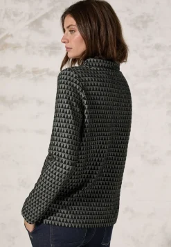 Tweekleurig jacquard overhemd