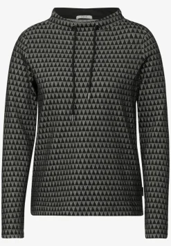 Tweekleurig jacquard overhemd