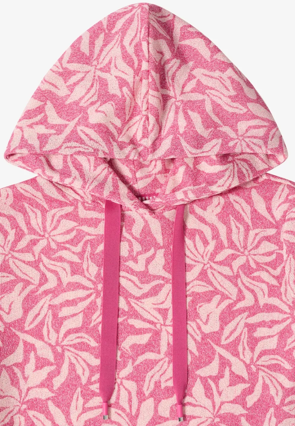 Tweekleurig shirt met capuchon