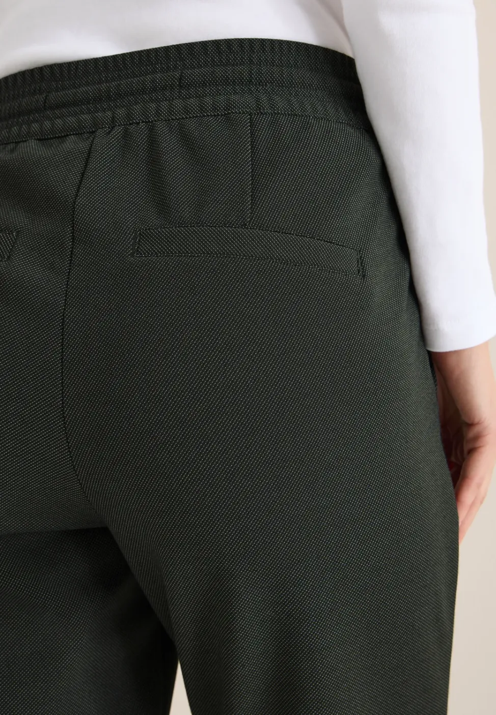 Tweekleurige broek