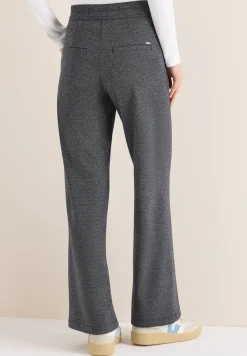 Tweekleurige gemêleerde broek