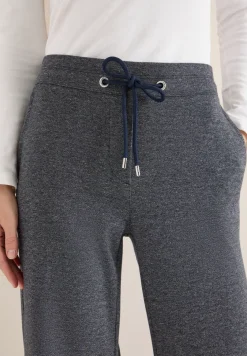 Tweekleurige gemêleerde broek