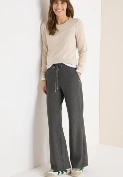 Tweekleurige gemêleerde broek