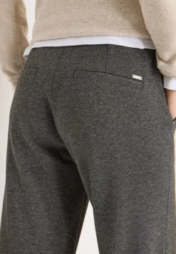 Tweekleurige gemêleerde broek