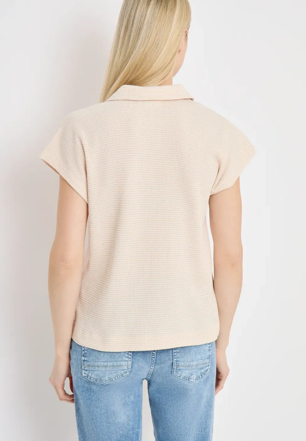 Tweekleurig poloshirt