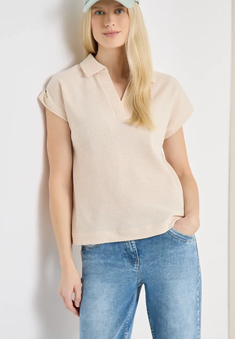 Tweekleurig poloshirt