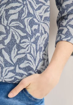Tweekleurig shirt met capuchon