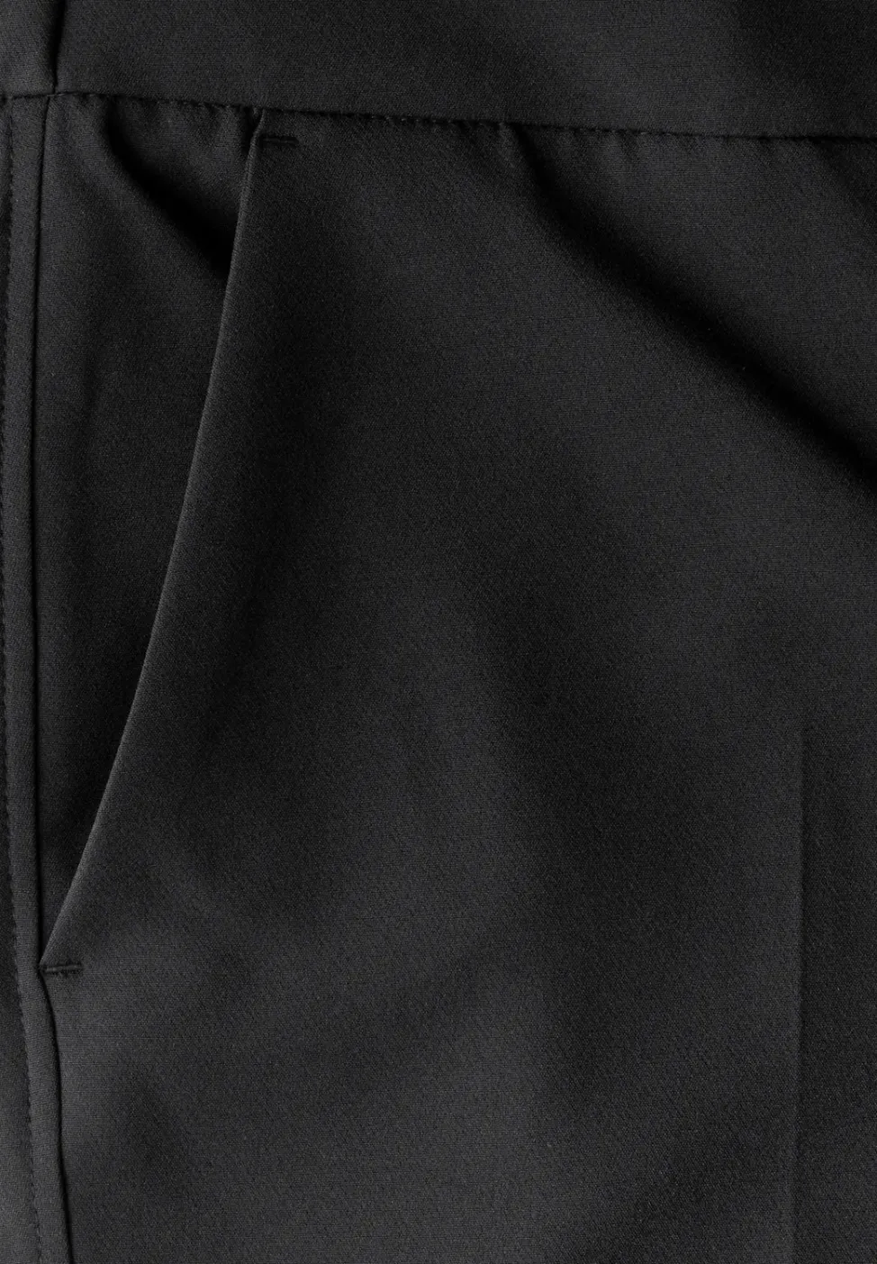 Twill broek met rechte pijpen