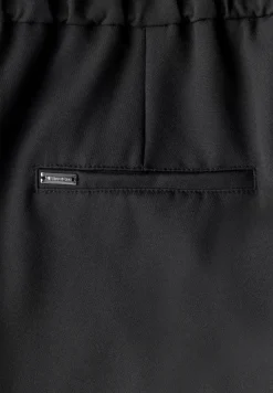 Twill broek met rechte pijpen