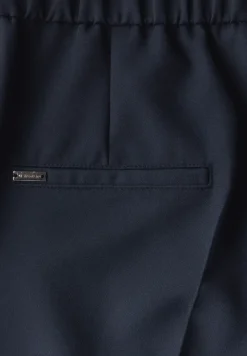 Twill broek met rechte pijpen