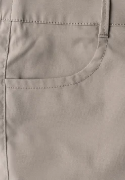 Twill broek met rechte pijpen