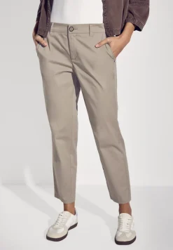 Twill chino broek