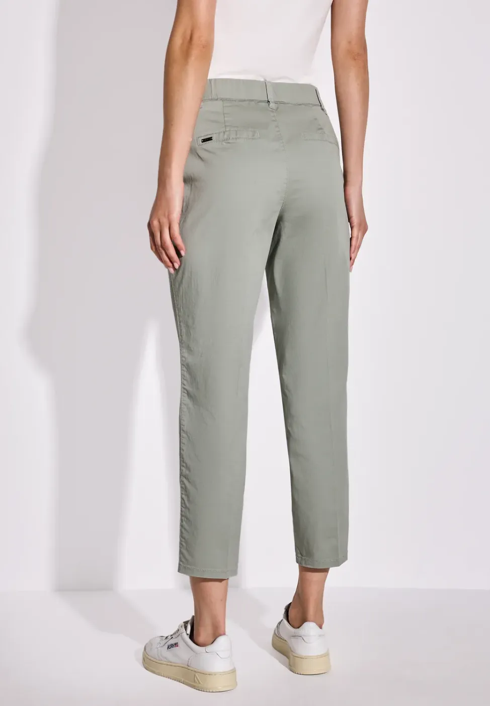 Twill chino broek