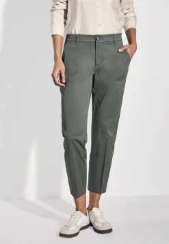 Twill chino broek