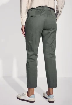 Twill chino broek