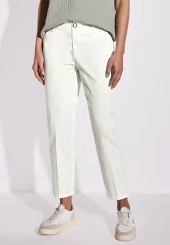 Twill chino broek