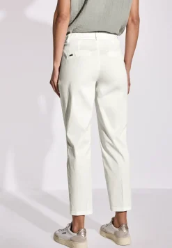 Twill chino broek