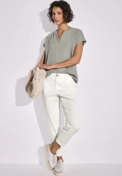 Twill chino broek