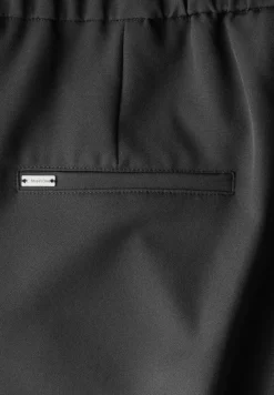 Twill broek met rechte pijpen