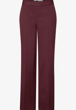Twill broek met rechte pijpen