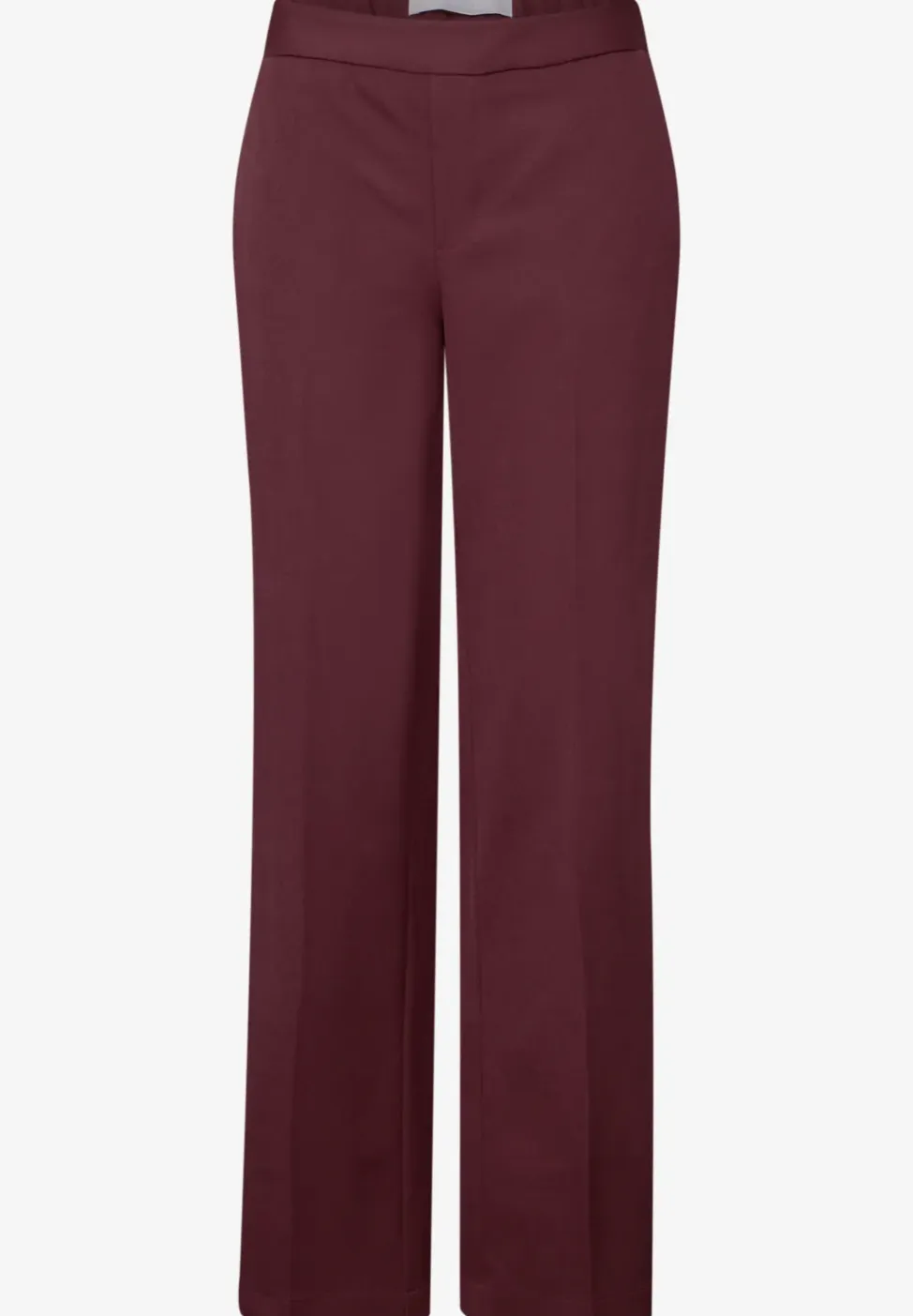 Twill broek met rechte pijpen