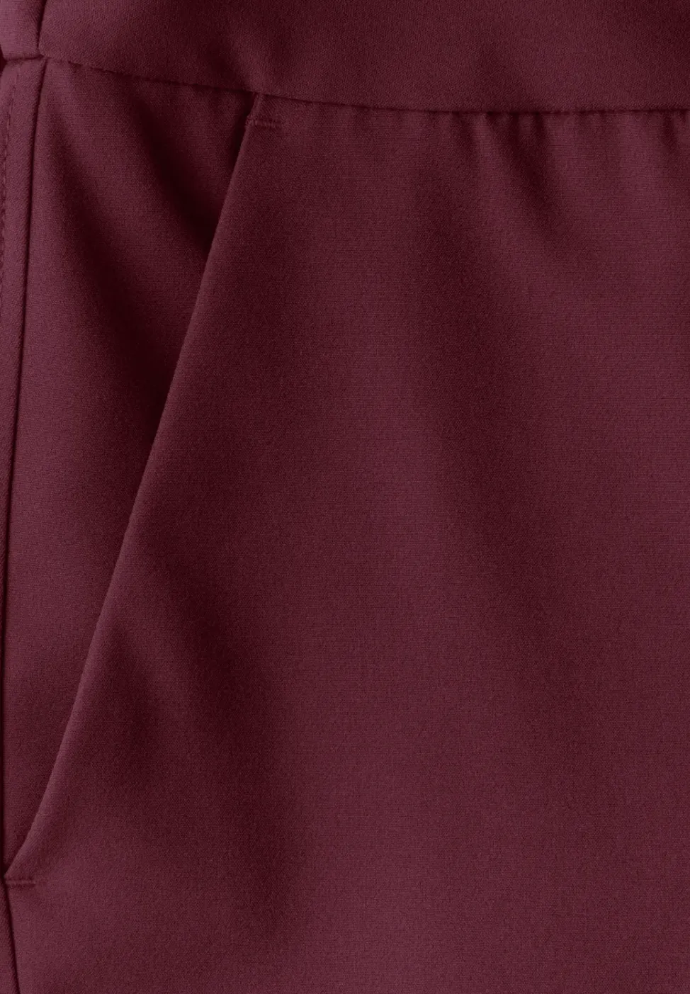 Twill broek met rechte pijpen