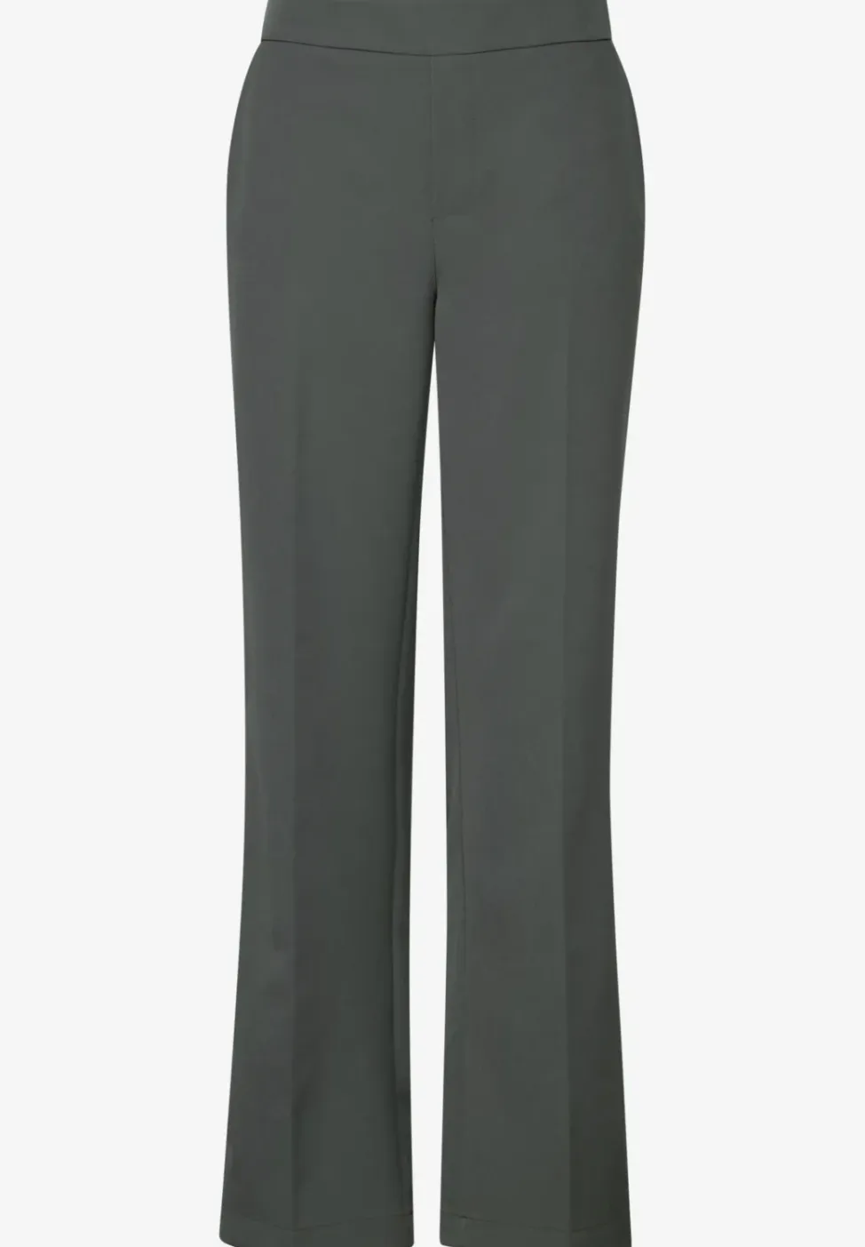 Twill broek met rechte pijpen